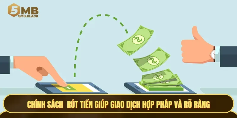 Chính sách điều khoản rút tiền giúp giao dịch của hội viên hợp pháp và rõ ràng