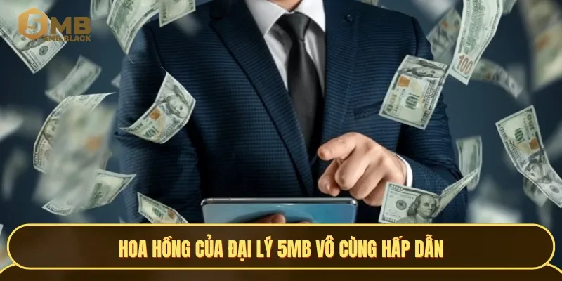 Hoa hồng nhận được khi trở thành đại lý của 5MB vô cùng hấp dẫn