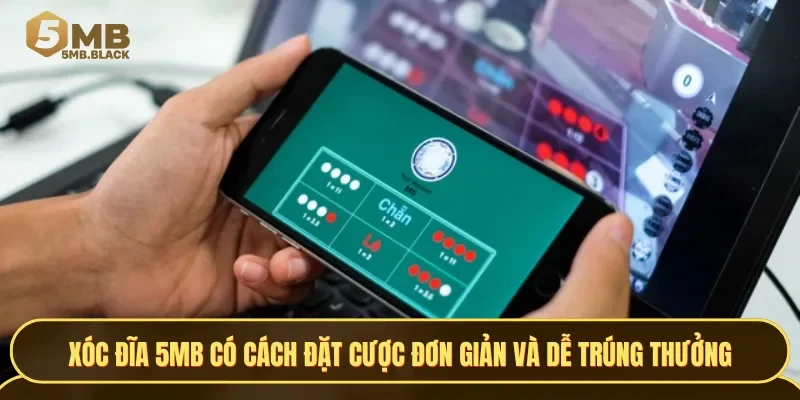 Xóc đĩa 5MB có cách đặt cược đơn giản và dễ trúng thưởng